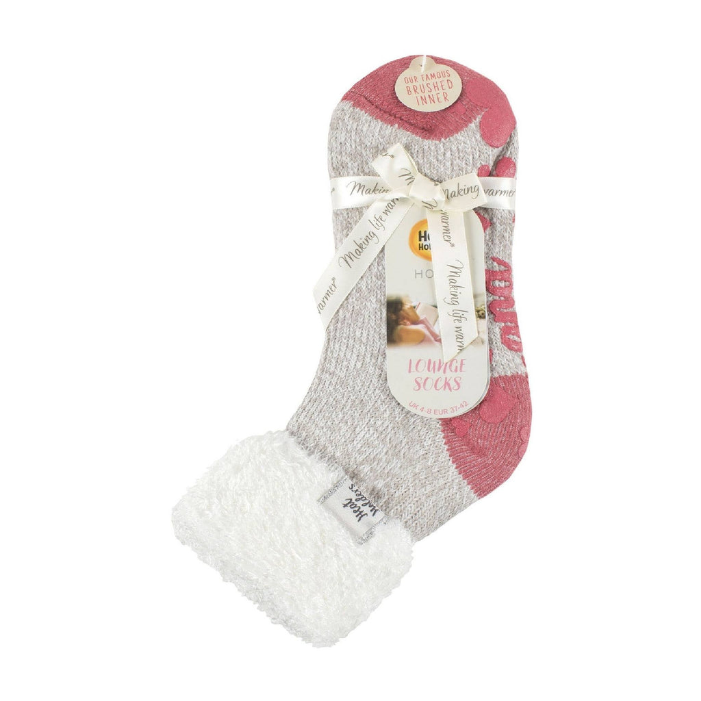 Heat Holders Ladies Non-Slip Thermal Lounge Socks