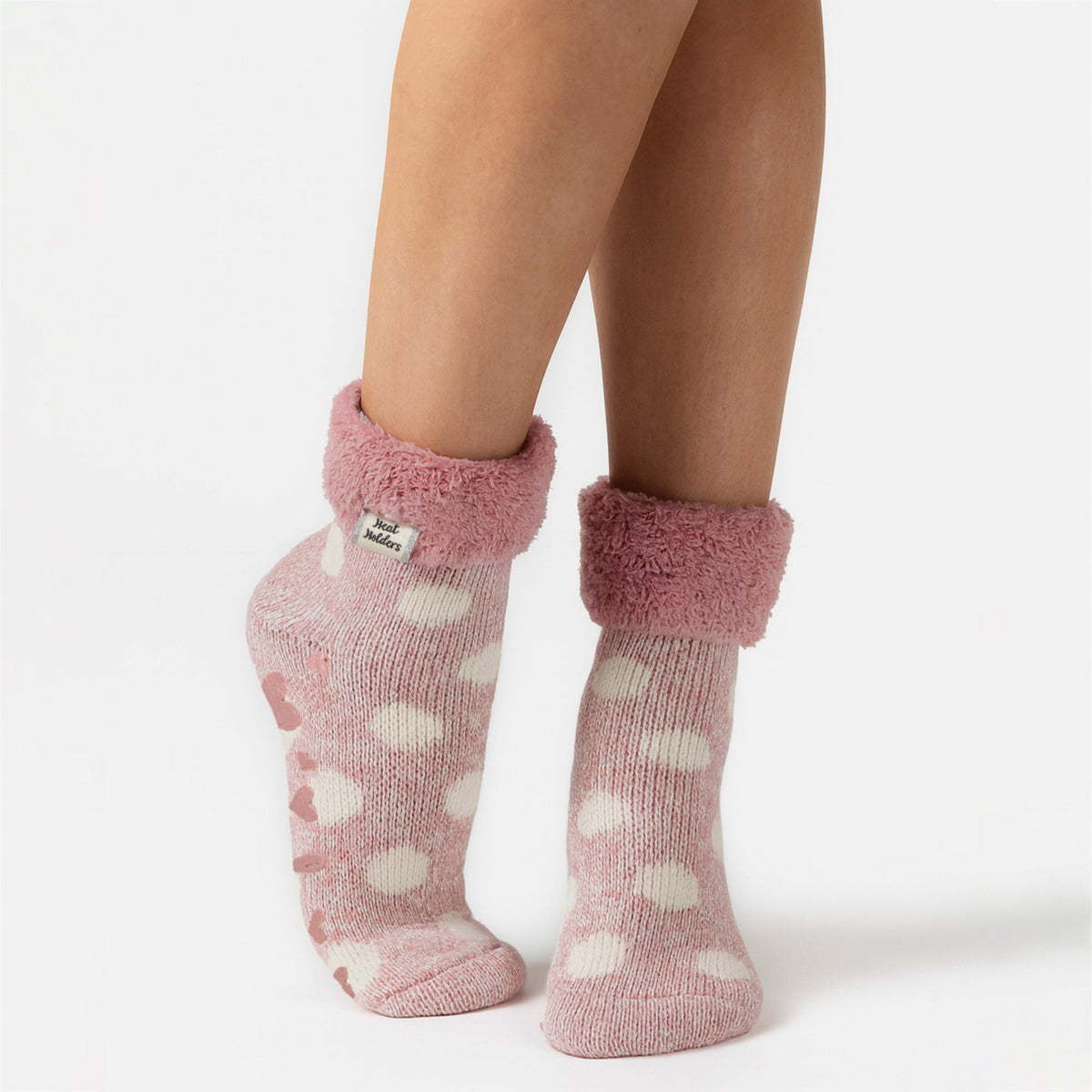 Heat Holders Ladies Non-Slip Thermal Lounge Socks