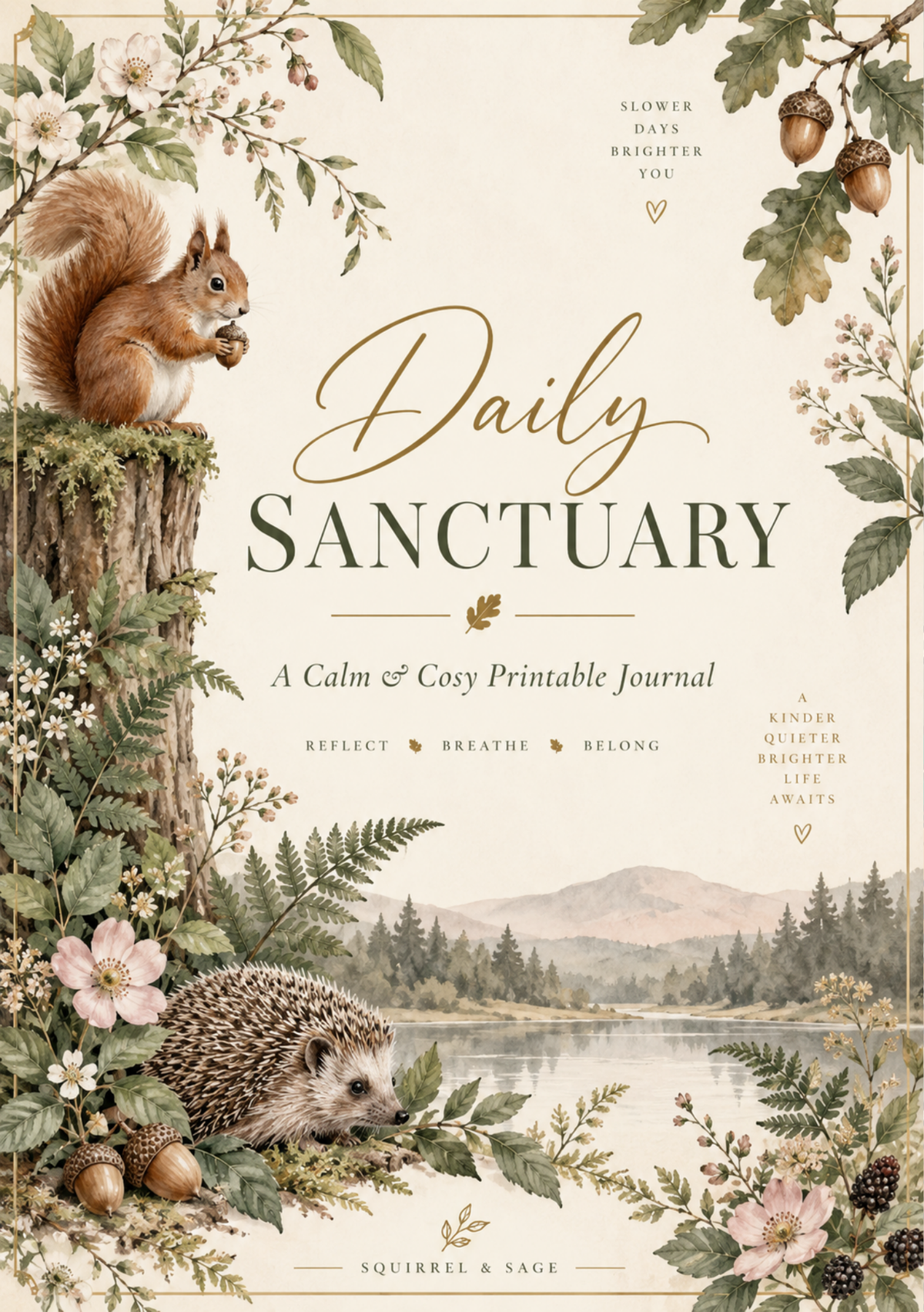 Daily Sanctuary Digital Journal Bundle